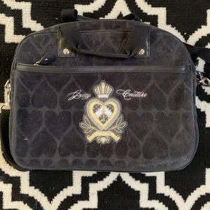 Juicy Couture computer bag.